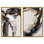 Art mural Aurea Flow, impression sur toile par Art Remedy, cadre doré, 36 x 54