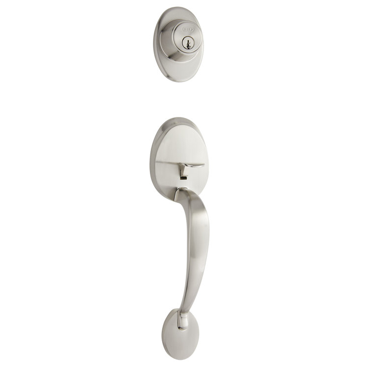 Van Ness Handleset with Deadbolt and Door Knob and Rosette