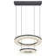 Rockfield 1 - Light Black LED Geometric Pendant
