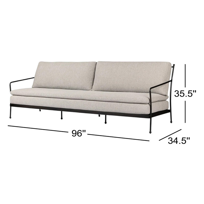 Tally Outdoor 4 - Seat Patio Sofa