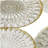 Multi-colored Geometric Metal Discs Wall Decor