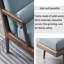 Chaise longue rembourrée Oniyah-115849539