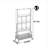Sliding wheel bookcase
