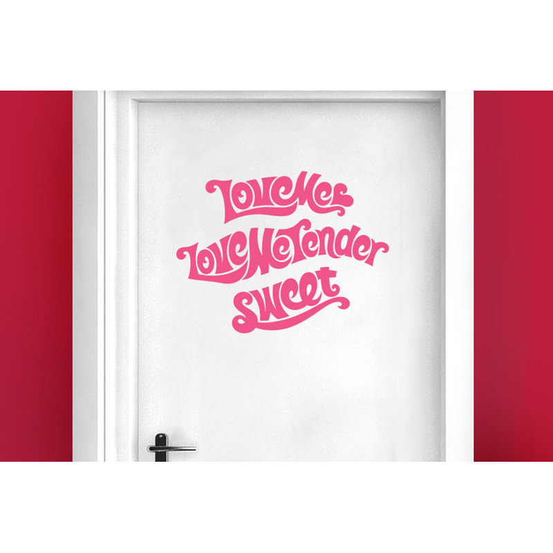 Wall Decal, Pink