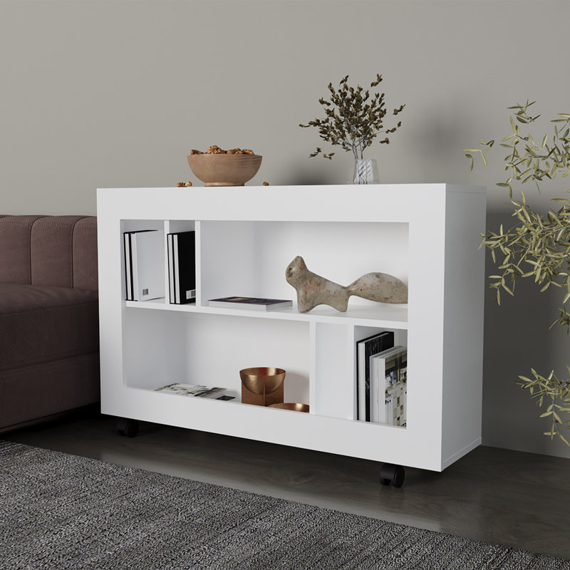 Chariot de table Norwood, salon, Blanc