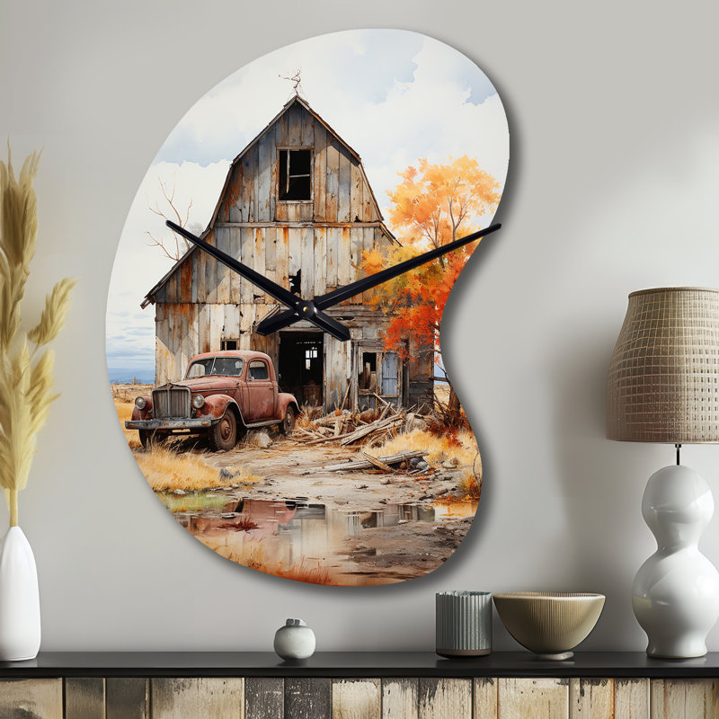 Horloge murale Barns Rustic Charm, Petit