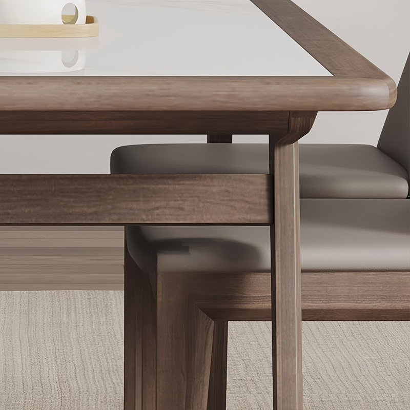 Ensemble de table de salle à manger Rock, H 29,52 po x L 70,86 po x l 35,43 po