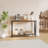 Console Table, 2-Tier Industrial Entryway Table With Shelves, Narrow Sofa Table With Adjustable Feet, Entrance Table For Hallway, Entryway, Living Room, Foyer, Corridor, Office, Vintage