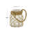 The Novogratz Glass Decorative Indoor Outdoor Candle Lantern with Rope Handle-1170920941
