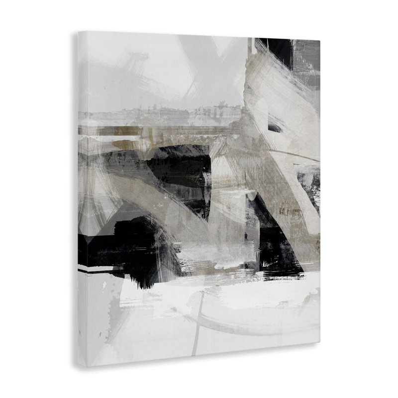 Art mural urbain flottant, complexe urbain par Nina Blue, H 30 po x l 24 po