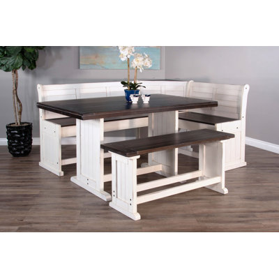 Cerritos 6 - Person Trestle Dining Set