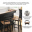 Tabouret de bar Wildenauer (ensemble de 2)