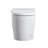 Tankless Smart Toilet With Built-In Bidet, Auto Flush, Heated Seat, Warm Water And Dry, Remote Control