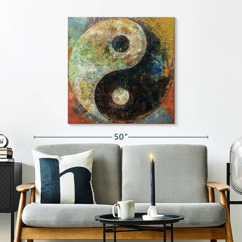 Kerrick, le Yin et le Yang, H 30 po x l 30 po