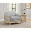 Chaise d'appoint compacte rétro avec accoudoirs sculpturaux