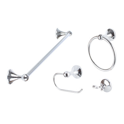 Ventura Series Bath Set, single post