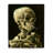 Head of a Skeleton with a Burning Cigarette. Vincent Van Gogh Reproductions. Giclee Print-93918497-93918499