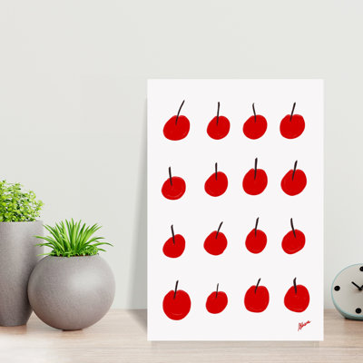 Art mural de cerises cerises