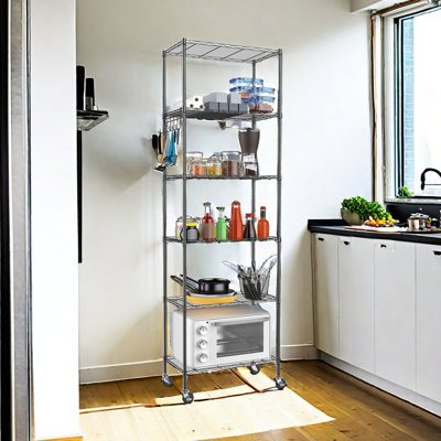 Eilley 6-Tier Steel Shelving Unit