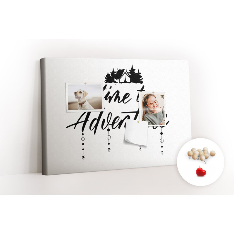 Wall Mounted bulletin board print wall art notice boards for office corkboard Inspiration quote
