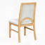 Ensemble de table de salle à manger 5 pièces avec plateau extensible en bois massif et chaises rembourrées-124948331