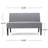 Nhat 50" W Upholstered Linen Loveseat-250387289