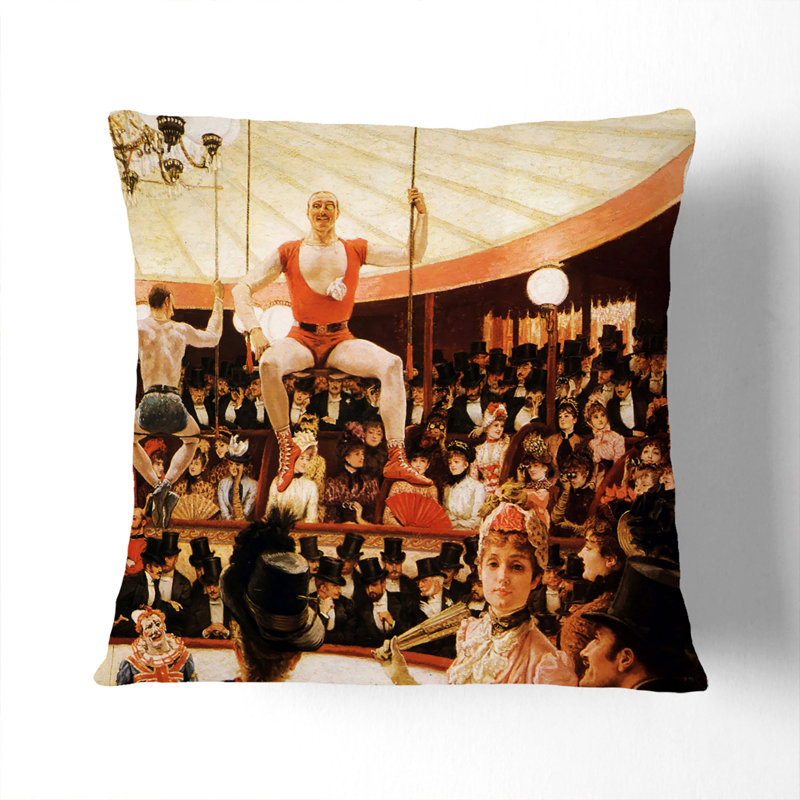 The Circus Lover Scatter Cushion, 55cm H x 55cm W x 20cm D