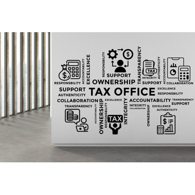 Décalcomanie murale de bureau Real Estate
