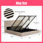 Lit plateforme tapissier hydraulique avec rangement relevable-910546610-910546614