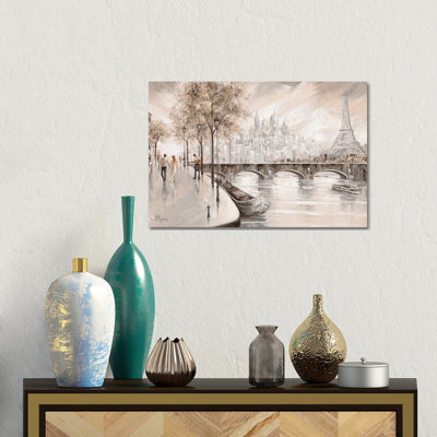 Ensemble ensemble à Paris II - Giclée sur toile tendue avec châssis