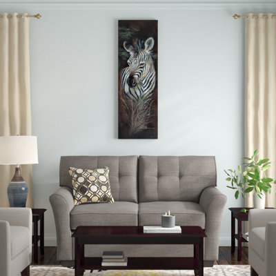 « stripeed innocence », impression sur toile