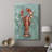 Aquatic Lobster I -Custom Wrapped Gallery Cavas