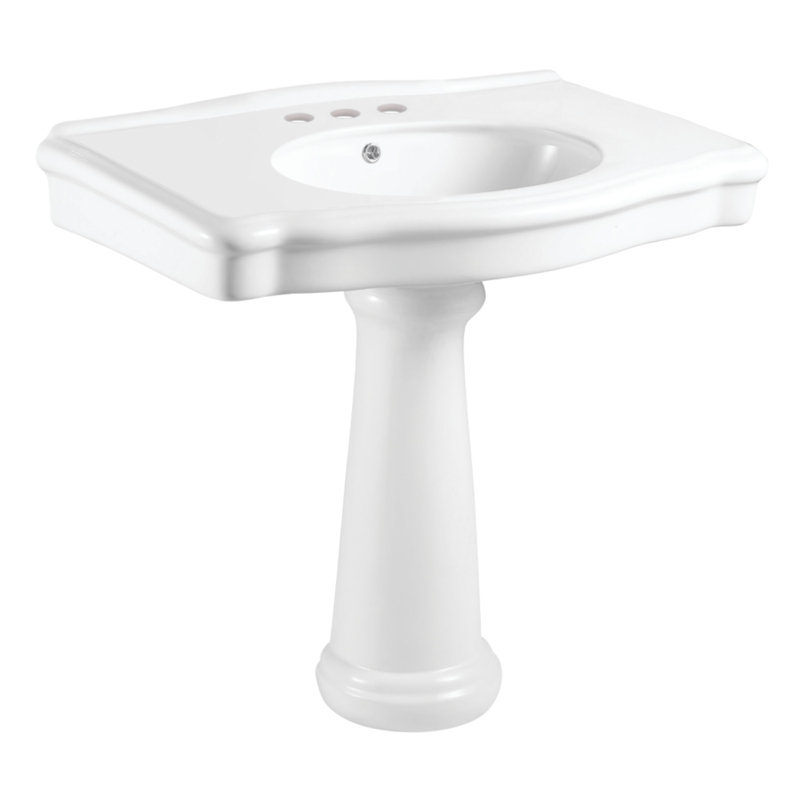 Lavabo de salle de bain 32,88 po, Centres de 4 po