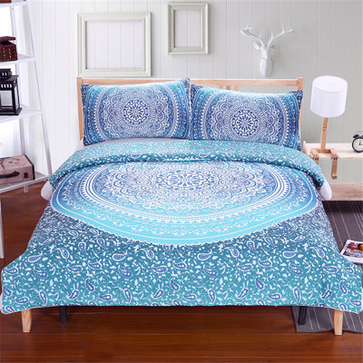 Ensemble de housse de couette Bohemian 3D
