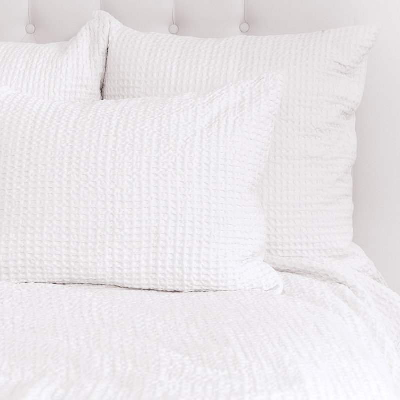 Couvre-lit Clacy Dove, Housse de couette pour grand lit