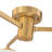 Priella Mid-century Brass Ellipse Glass Chandelier-1001720068-1001720071