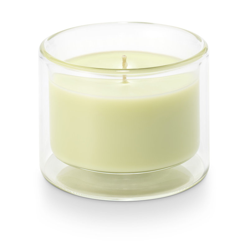 Farmer's Market Heirloom Tomato Saturday Morning Glass Scented Candle, Green