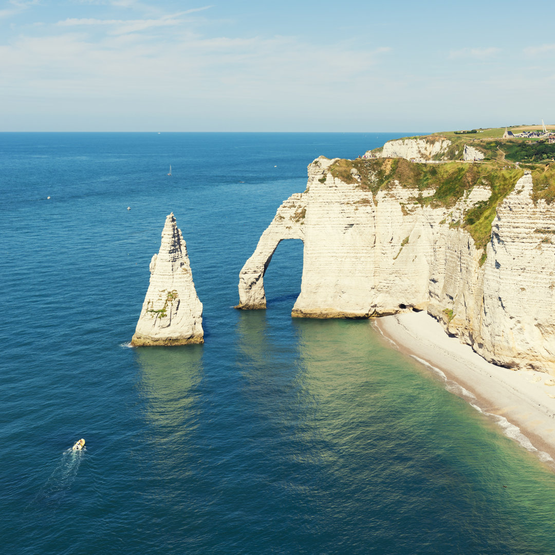 Klippen von Etretat Normandie Frankreich