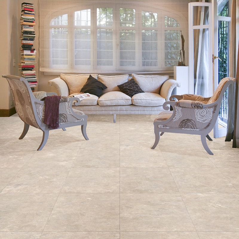 Stonecraft 5mm Thick 20'' W x 20'' L Vinyl, Fieldstone