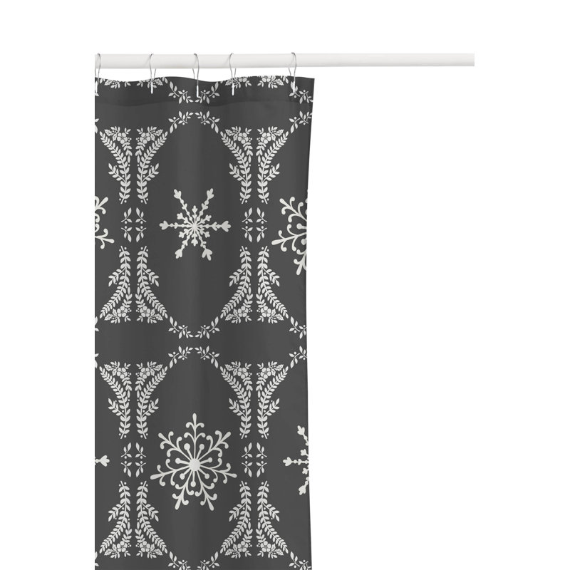 Rideau de douche léger, Gris anthracite