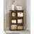 Sturdy Rustic Cube Storage Organizer, Customizable 6-Shelf Unit For Office And Garage, Black Finish