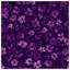 Purple Floral Pattern Quilted Bedspread All Sizes-126083285