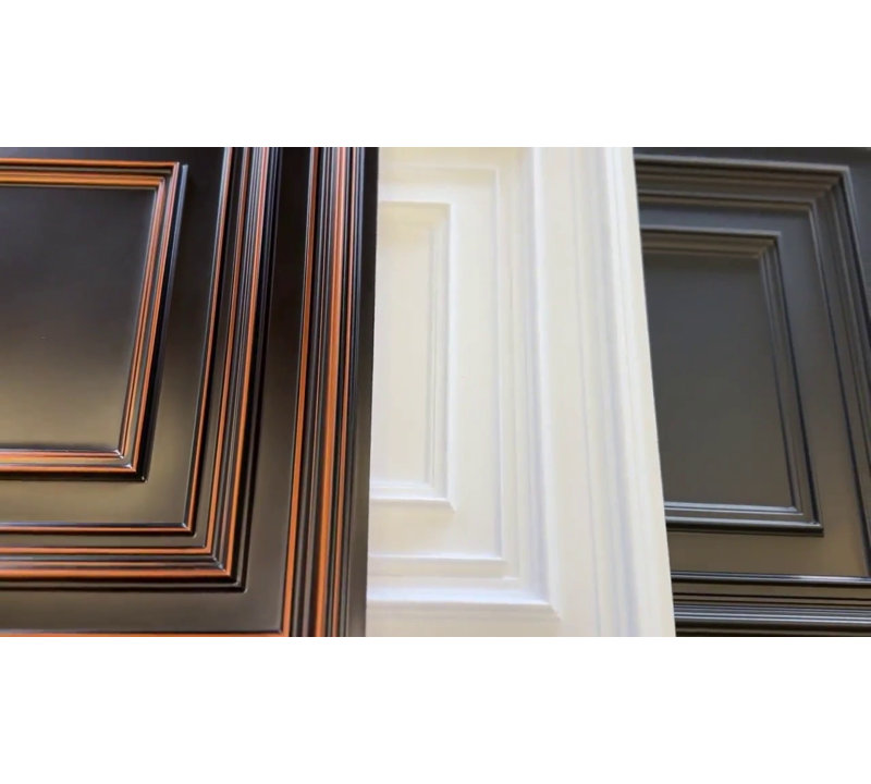 Schoolhouse Black 2x2 PVC Faux Tin Ceiling Tiles Set