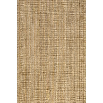 Waring Farmhouse Handmade Flatweave Jute Natural Area Rug