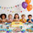 120Pcs SpongeBob SquarePants Birthday Party Decorations Tableware Set