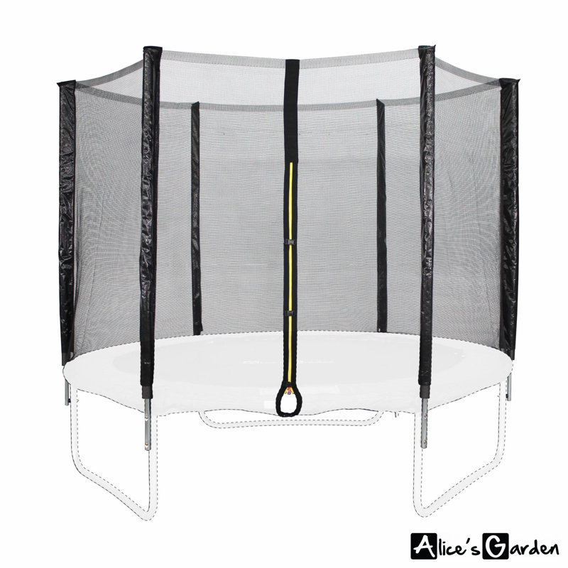 Freeport Park Drubin 170cm Mesh Replacement Safety Net Compatible With 2.5cm Round Trampoline