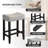 Backless Saddle Upholstered 26" Counter Stool with Wood Frame-1247161820