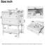 Meuble-lavabo de salle de bain 24 po avec lavabo en céramique-1678690849