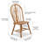 Azizi 17.75'' H Oak Side Chair-375717109