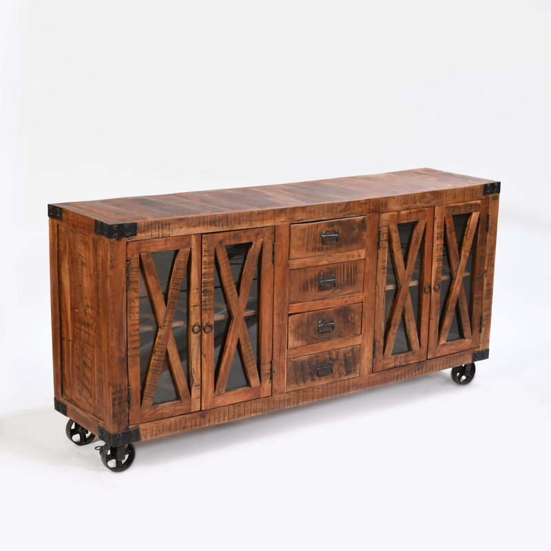 180cm Solid Wood Sideboard